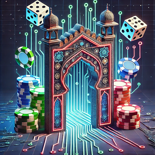 animated-arch-with-tokens-surrounding-it