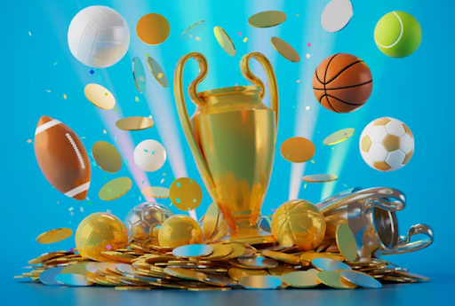 animated-trophy-and-balls-confetti-celebration